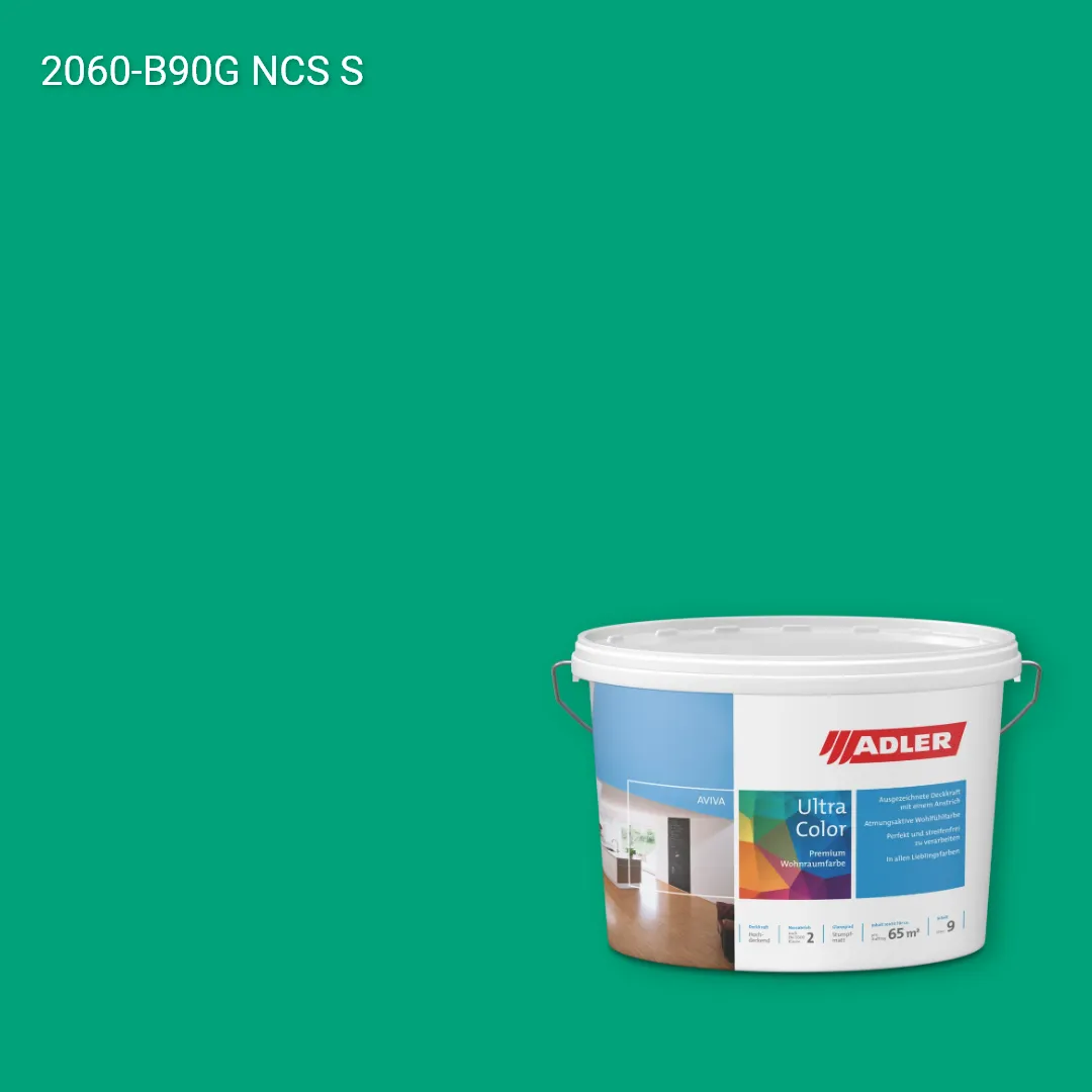 Інтер'єрна фарба Aviva Ultra-Color колір NCS S 2060-B90G, Adler NCS S