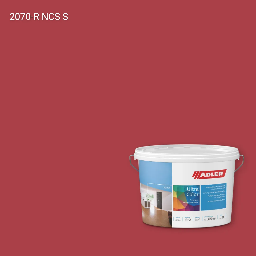 Інтер'єрна фарба Aviva Ultra-Color колір NCS S 2070-R, Adler NCS S