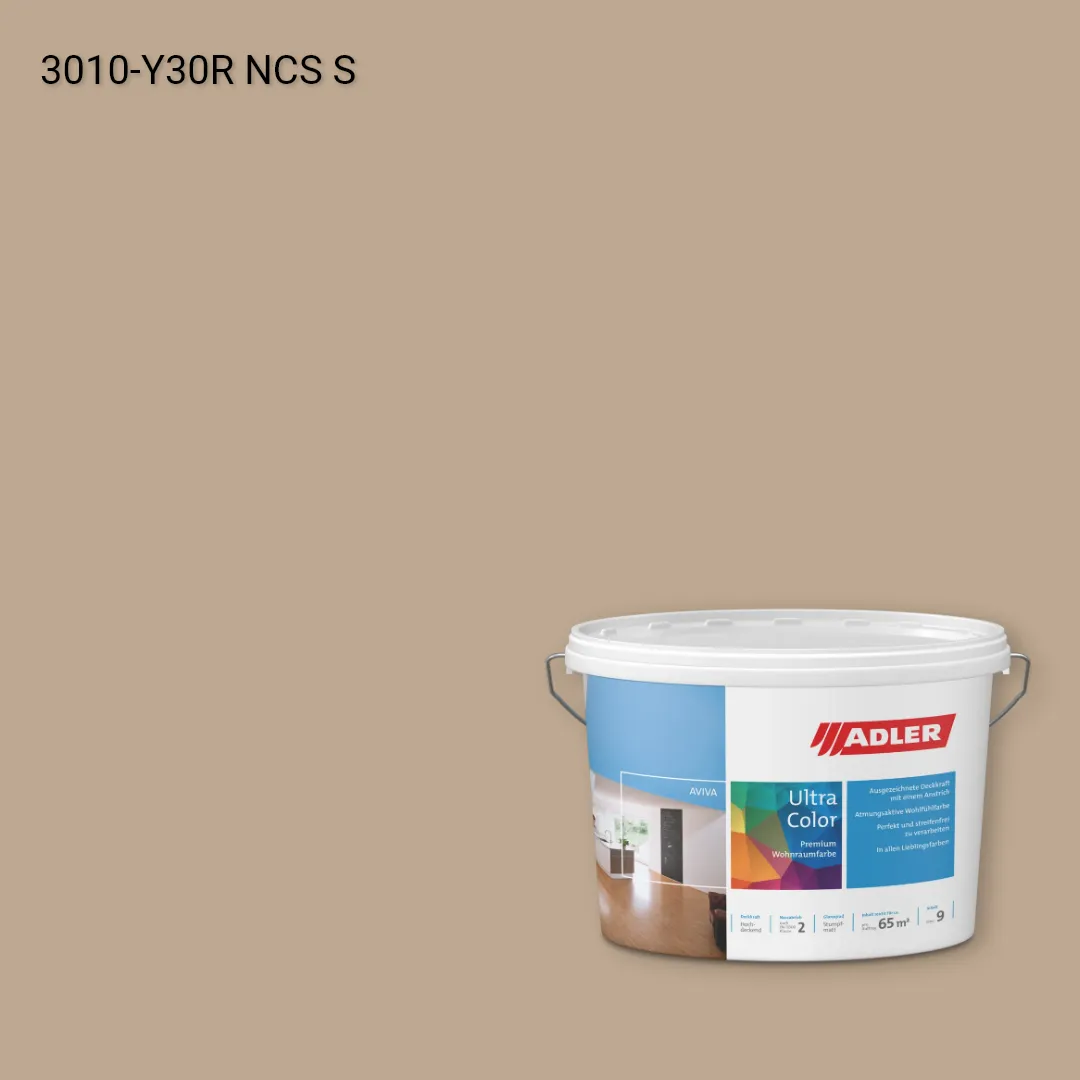 Інтер'єрна фарба Aviva Ultra-Color колір NCS S 3010-Y30R, Adler NCS S