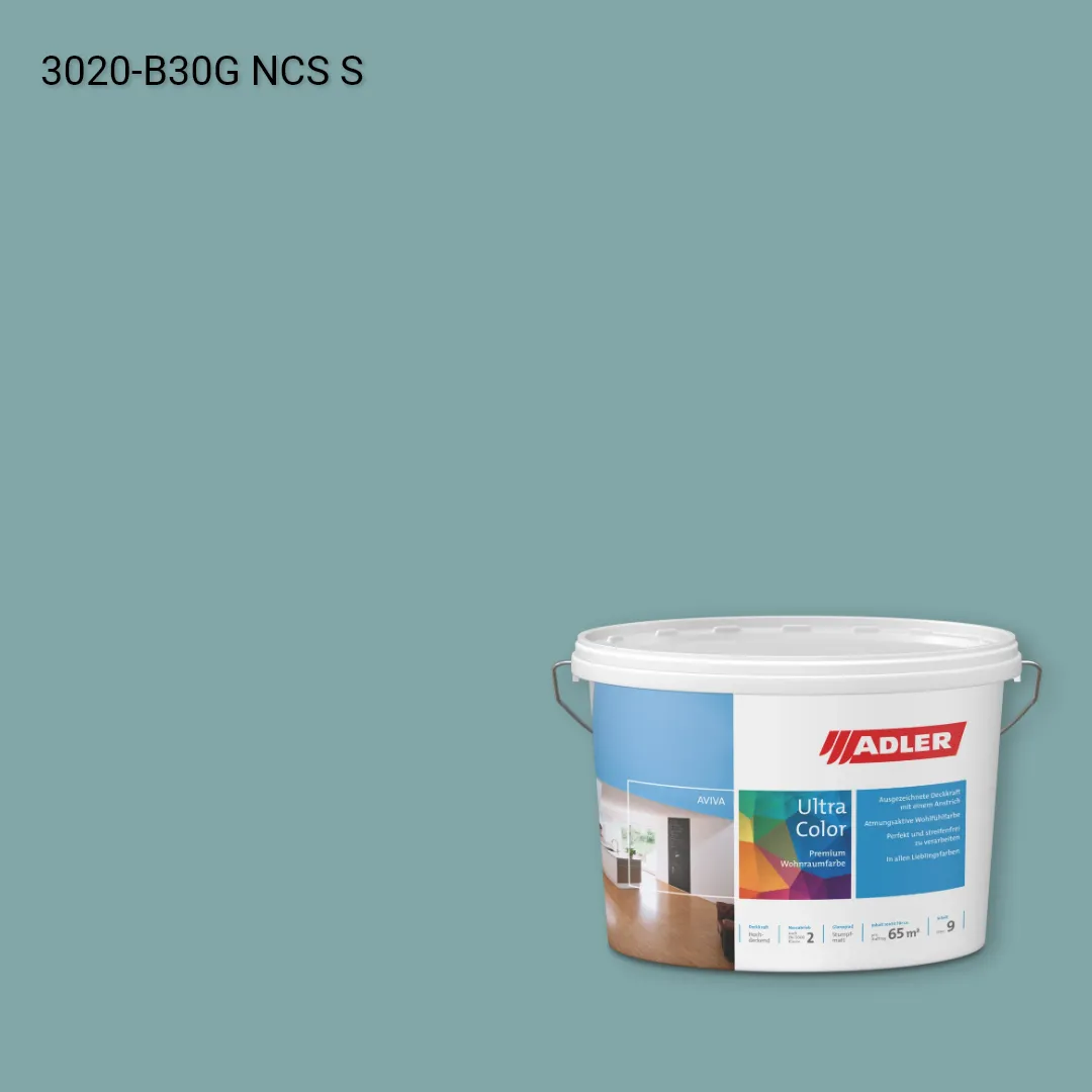 Інтер'єрна фарба Aviva Ultra-Color колір NCS S 3020-B30G, Adler NCS S