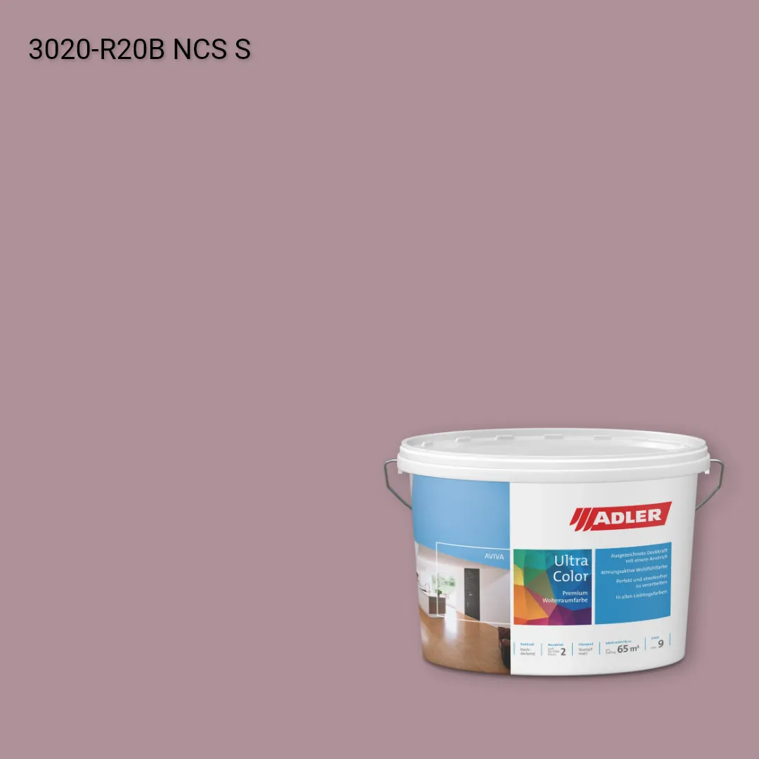 Інтер'єрна фарба Aviva Ultra-Color колір NCS S 3020-R20B, Adler NCS S