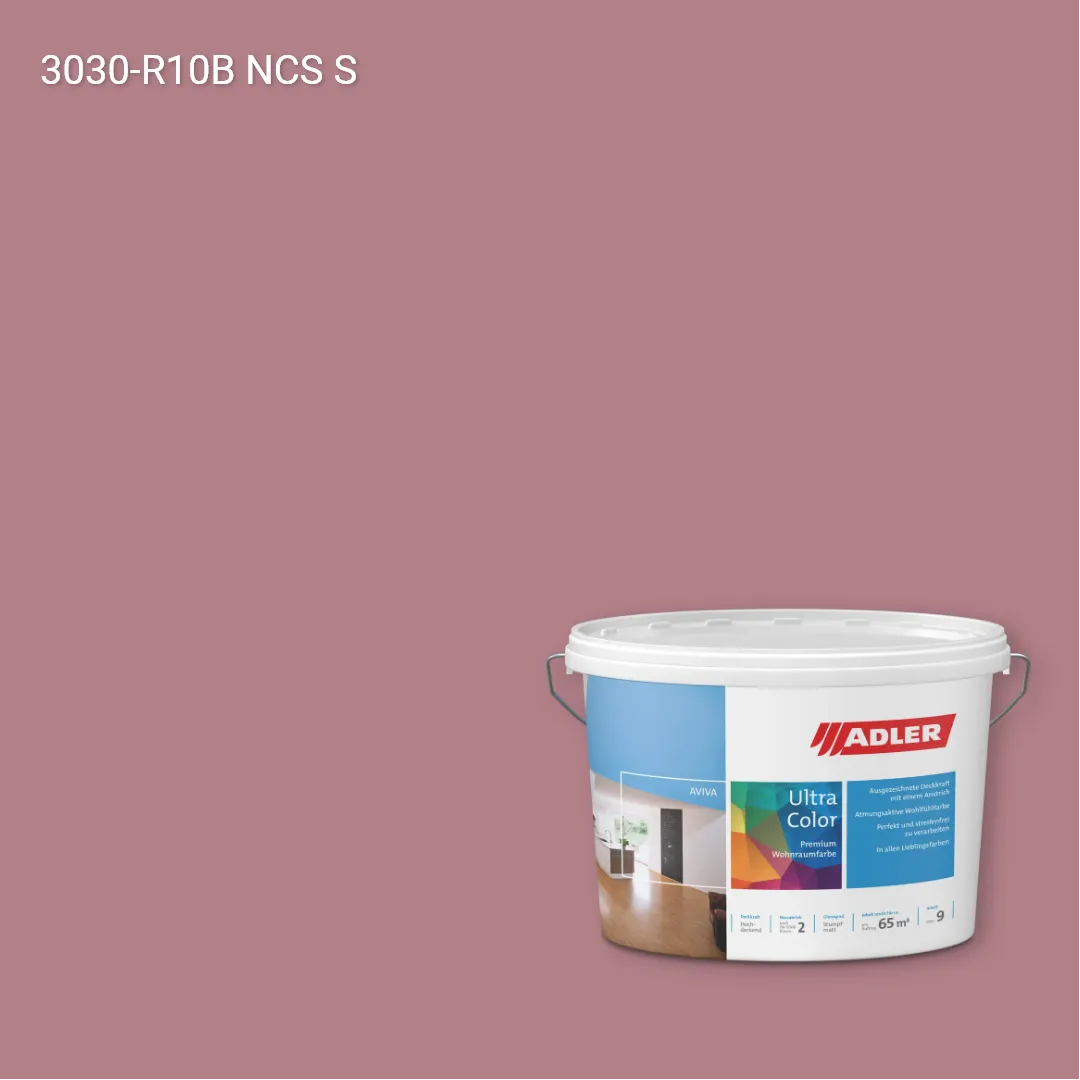 Інтер'єрна фарба Aviva Ultra-Color колір NCS S 3030-R10B, Adler NCS S