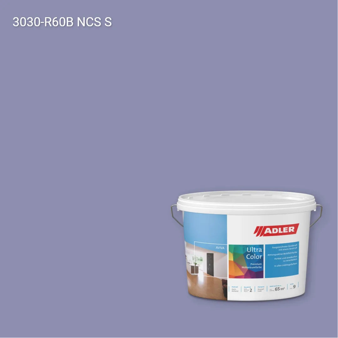 Інтер'єрна фарба Aviva Ultra-Color колір NCS S 3030-R60B, Adler NCS S
