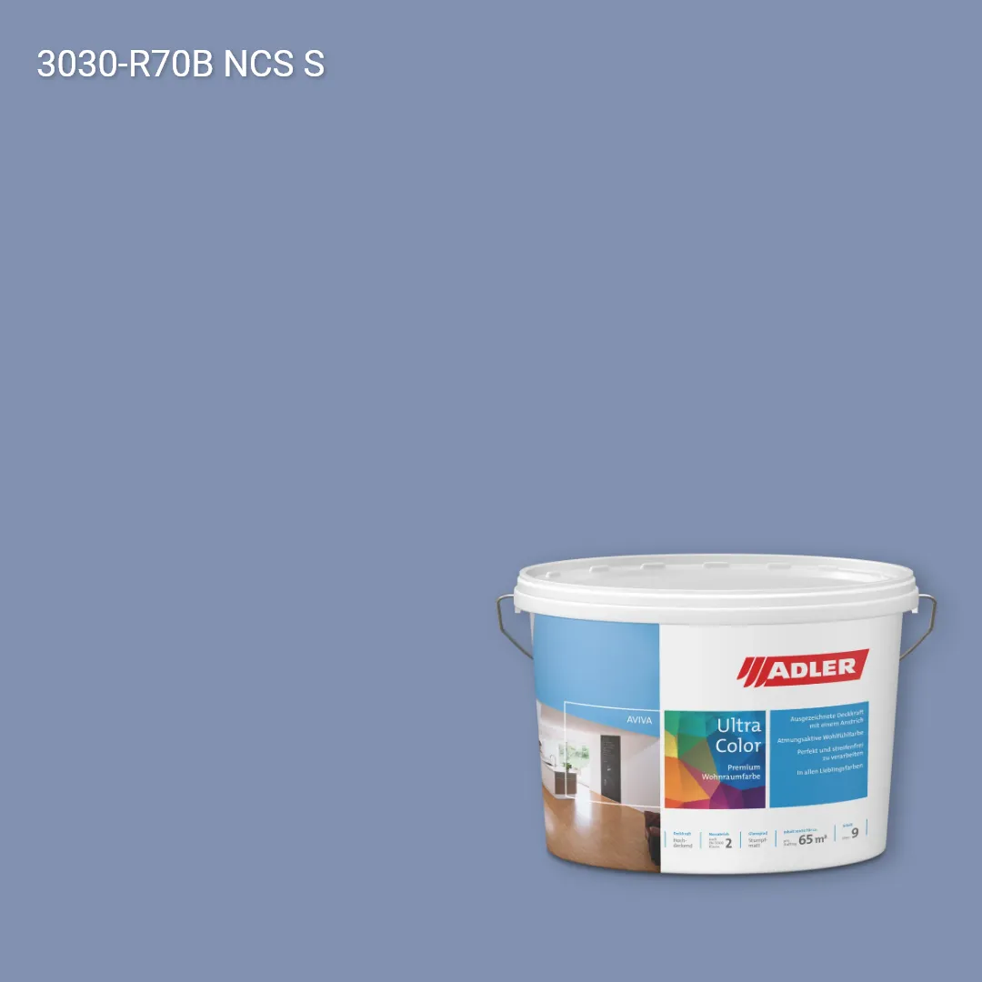 Інтер'єрна фарба Aviva Ultra-Color колір NCS S 3030-R70B, Adler NCS S