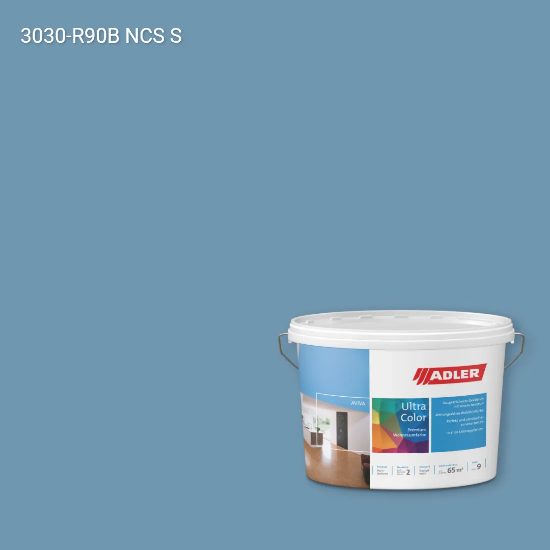 Інтер'єрна фарба Aviva Ultra-Color колір NCS S 3030-R90B, Adler NCS S