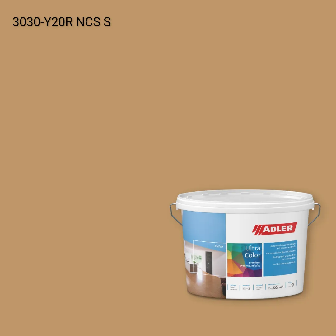 Інтер'єрна фарба Aviva Ultra-Color колір NCS S 3030-Y20R, Adler NCS S