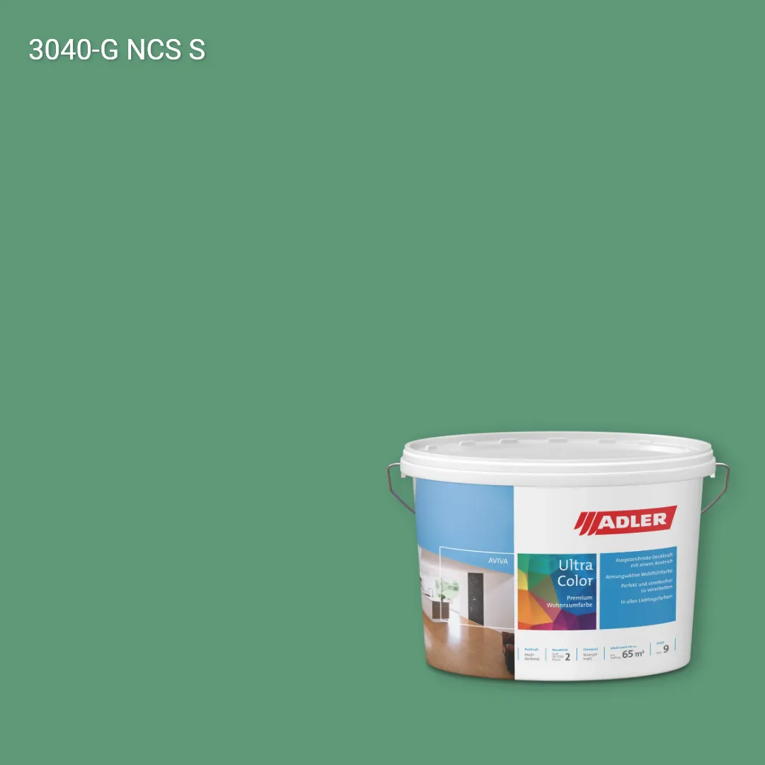 Інтер'єрна фарба Aviva Ultra-Color колір NCS S 3040-G, Adler NCS S