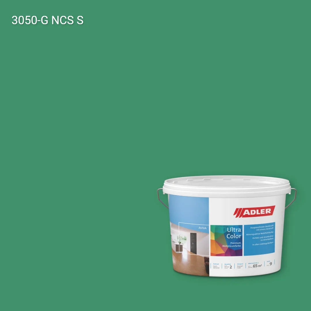 Інтер'єрна фарба Aviva Ultra-Color колір NCS S 3050-G, Adler NCS S