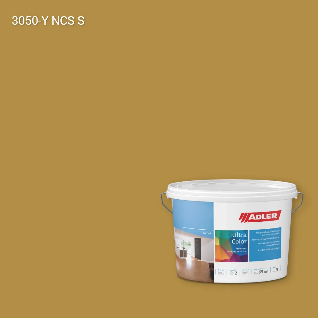 Інтер'єрна фарба Aviva Ultra-Color колір NCS S 3050-Y, Adler NCS S