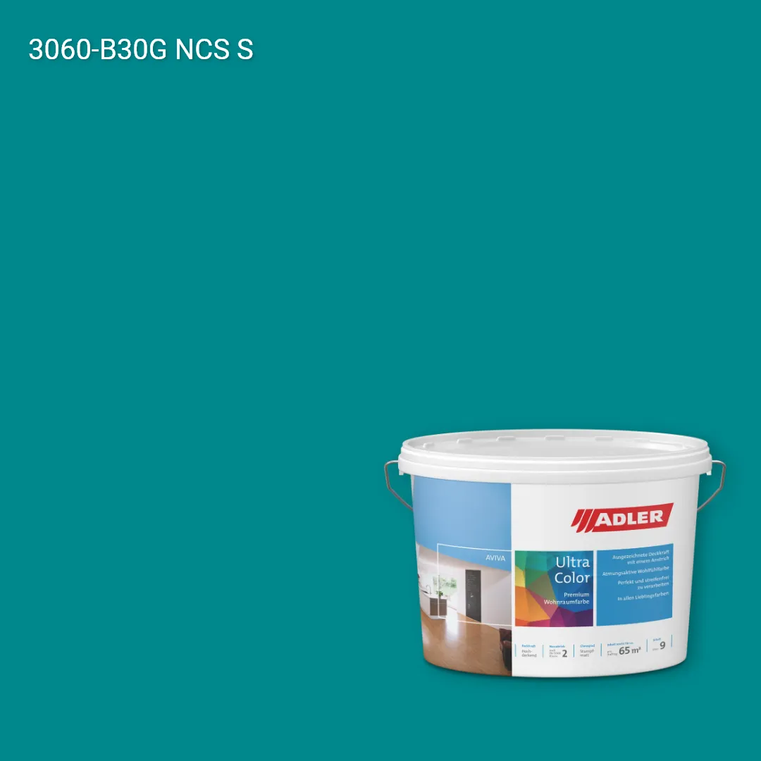 Інтер'єрна фарба Aviva Ultra-Color колір NCS S 3060-B30G, Adler NCS S