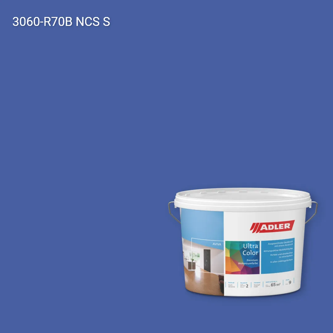 Інтер'єрна фарба Aviva Ultra-Color колір NCS S 3060-R70B, Adler NCS S