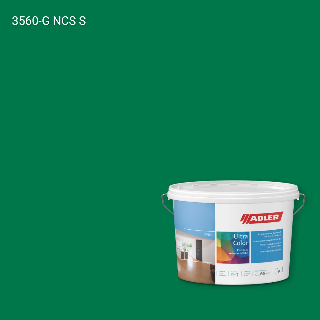 Інтер'єрна фарба Aviva Ultra-Color колір NCS S 3560-G, Adler NCS S