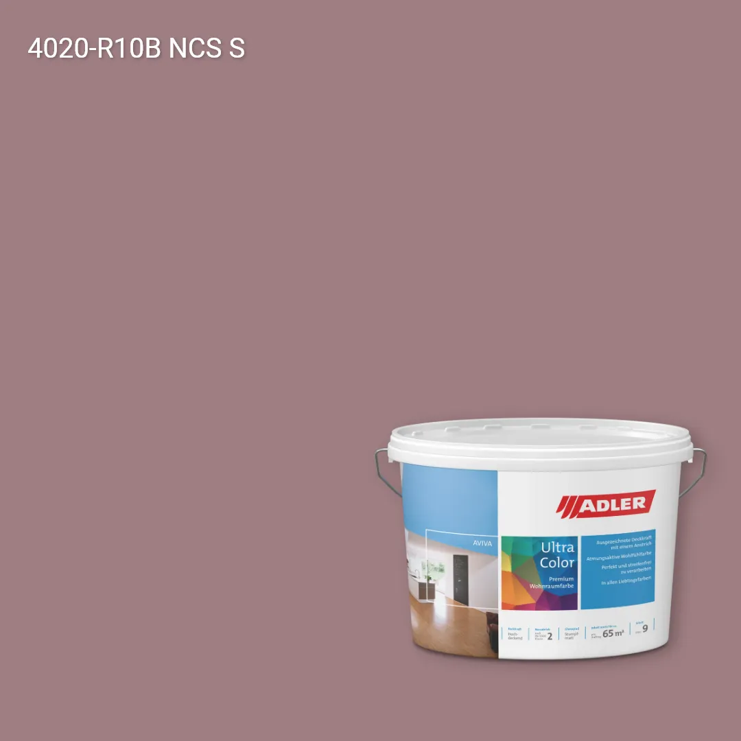 Інтер'єрна фарба Aviva Ultra-Color колір NCS S 4020-R10B, Adler NCS S