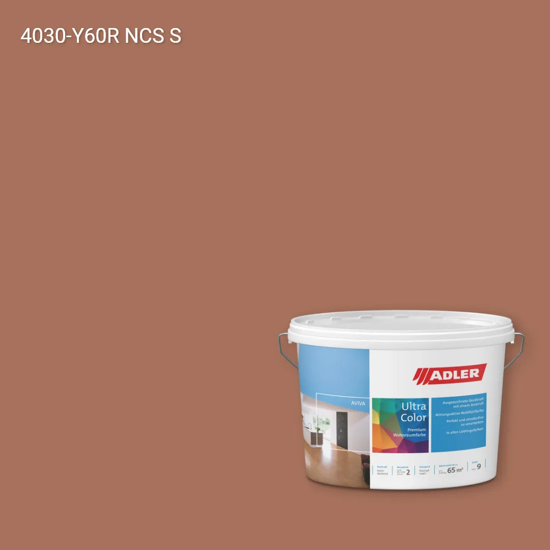 Інтер'єрна фарба Aviva Ultra-Color колір NCS S 4030-Y60R, Adler NCS S