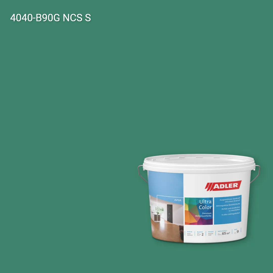 Інтер'єрна фарба Aviva Ultra-Color колір NCS S 4040-B90G, Adler NCS S