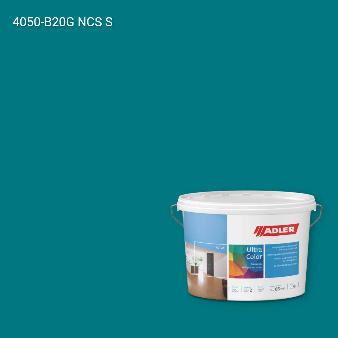 Інтер'єрна фарба Aviva Ultra-Color колір NCS S 4050-B20G, Adler NCS S