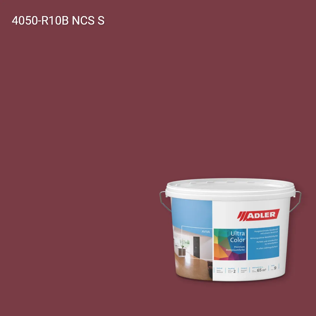 Інтер'єрна фарба Aviva Ultra-Color колір NCS S 4050-R10B, Adler NCS S