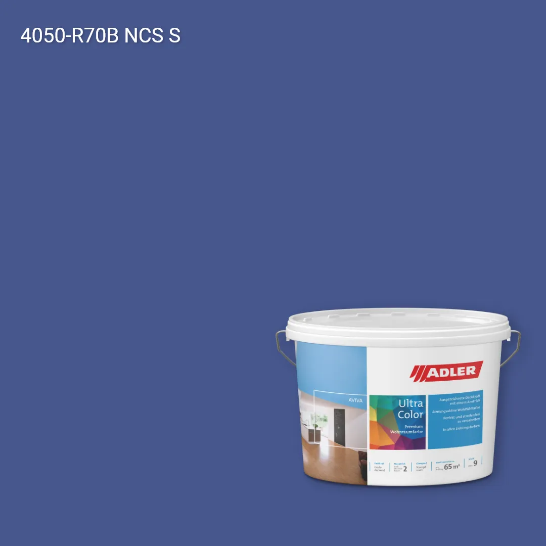 Інтер'єрна фарба Aviva Ultra-Color колір NCS S 4050-R70B, Adler NCS S