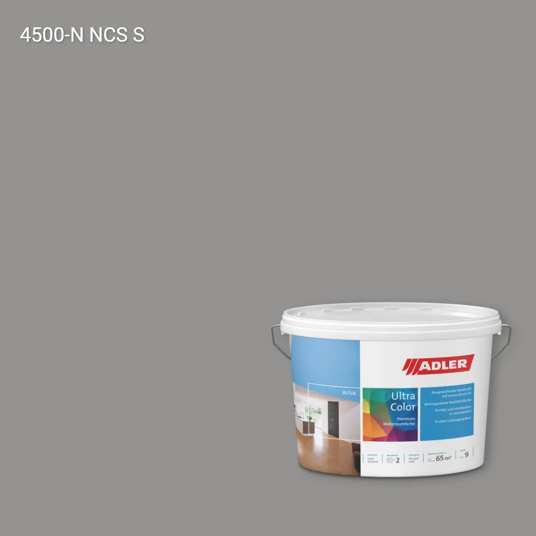 Інтер'єрна фарба Aviva Ultra-Color колір NCS S 4500-N, Adler NCS S