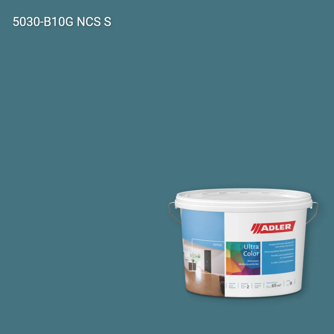 Інтер'єрна фарба Aviva Ultra-Color колір NCS S 5030-B10G, Adler NCS S
