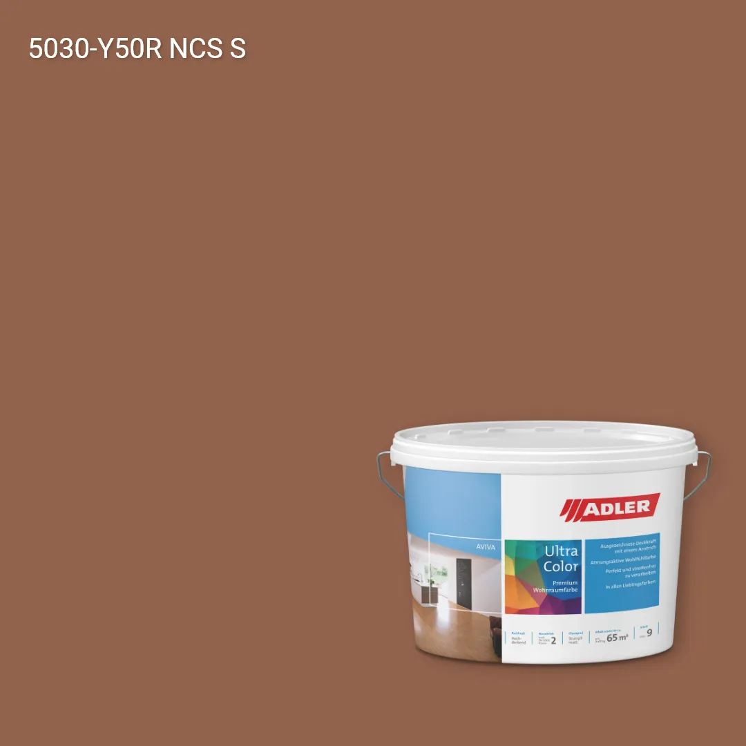 Інтер'єрна фарба Aviva Ultra-Color колір NCS S 5030-Y50R, Adler NCS S