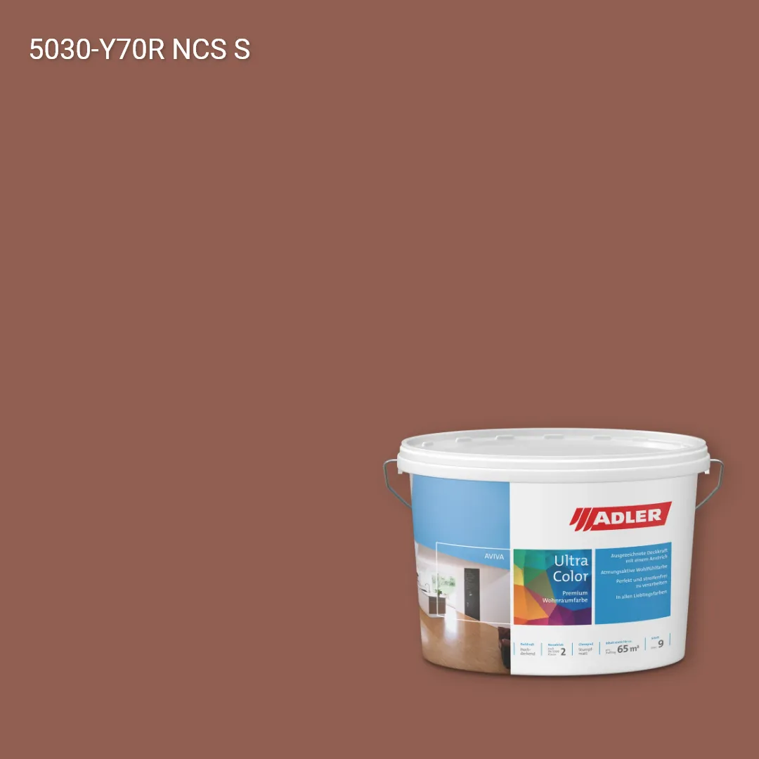 Інтер'єрна фарба Aviva Ultra-Color колір NCS S 5030-Y70R, Adler NCS S