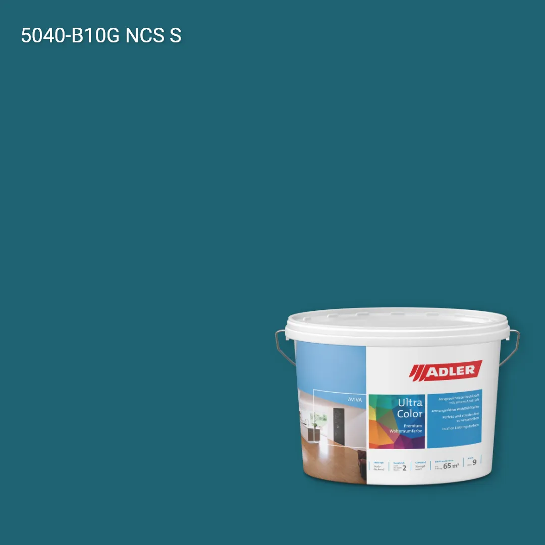 Інтер'єрна фарба Aviva Ultra-Color колір NCS S 5040-B10G, Adler NCS S