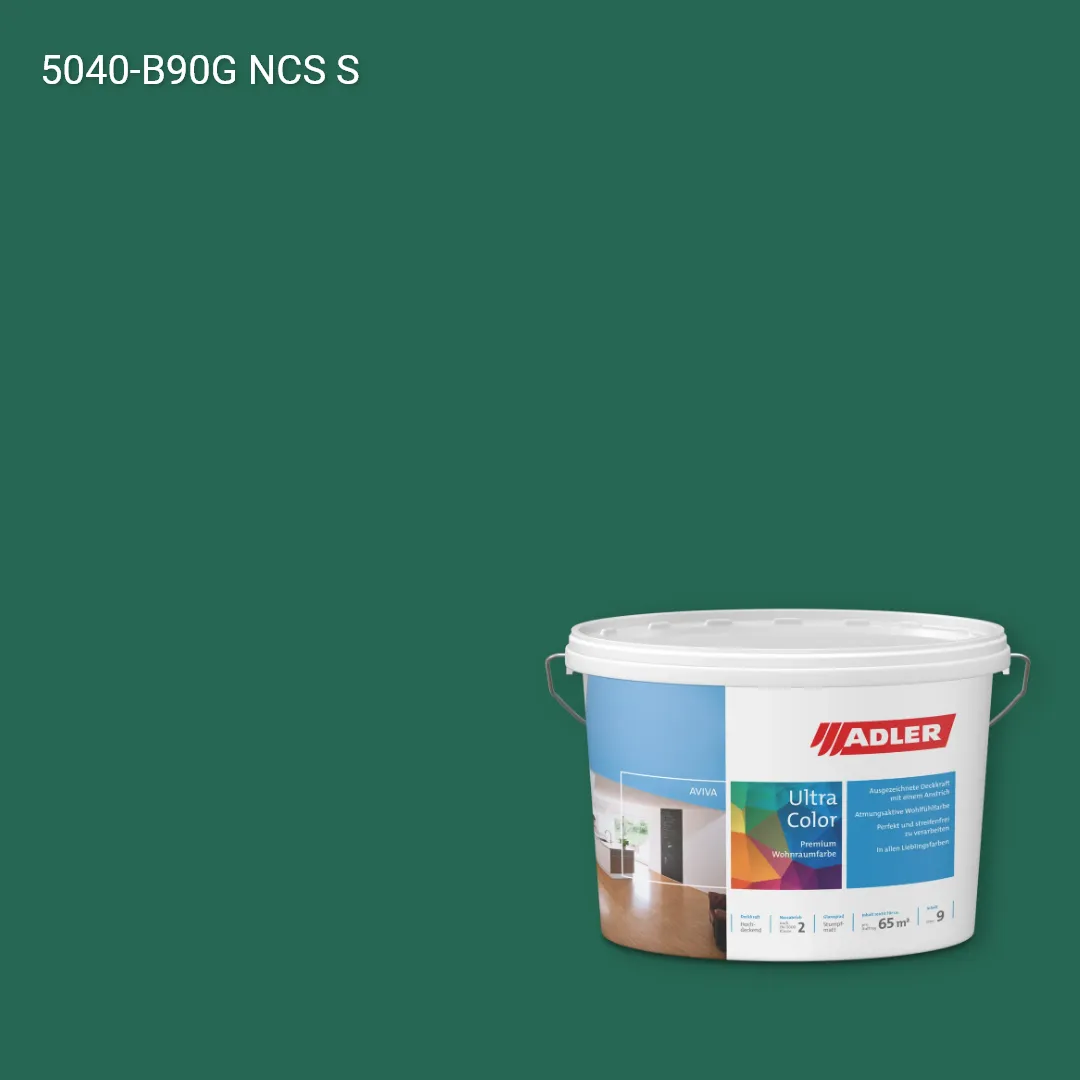 Інтер'єрна фарба Aviva Ultra-Color колір NCS S 5040-B90G, Adler NCS S