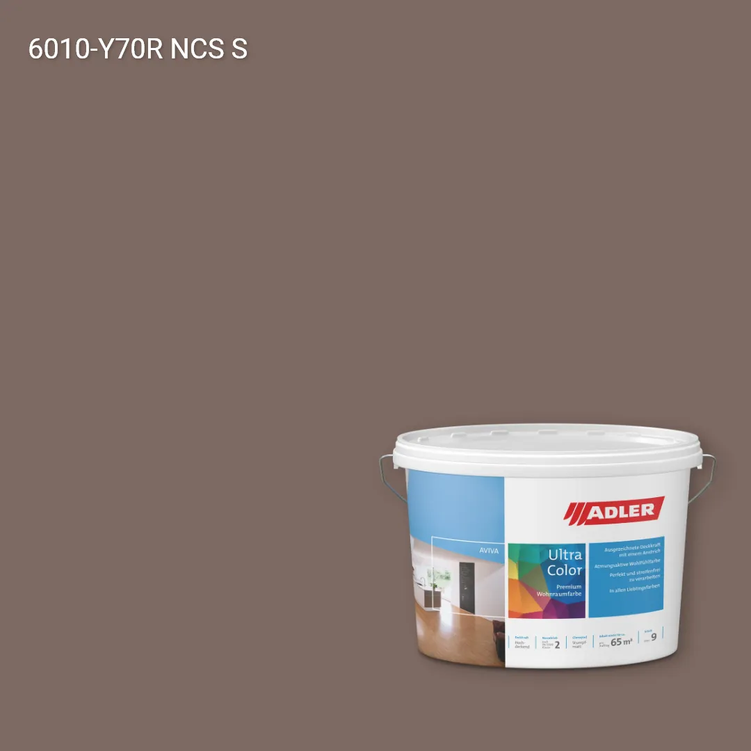 Інтер'єрна фарба Aviva Ultra-Color колір NCS S 6010-Y70R, Adler NCS S
