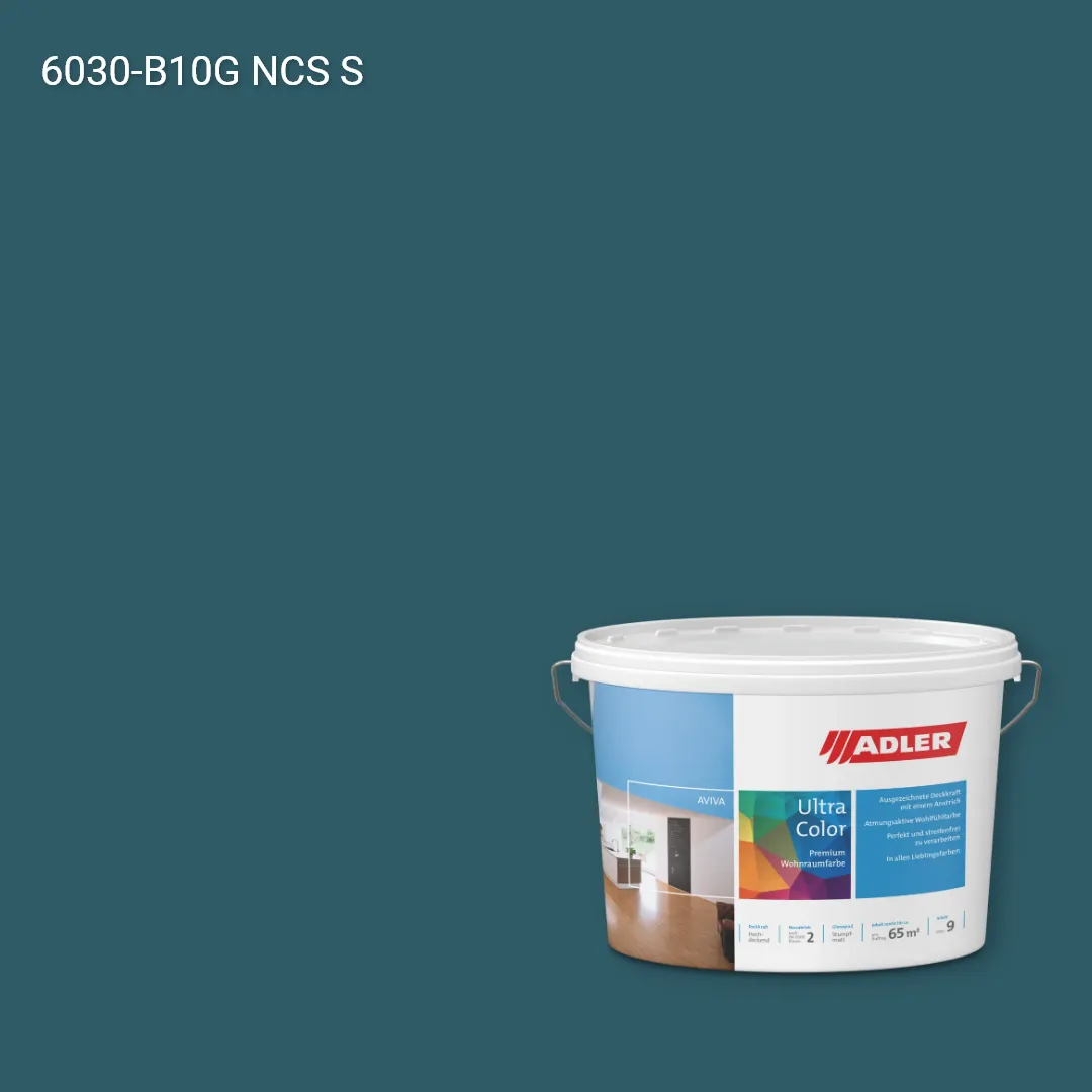 Інтер'єрна фарба Aviva Ultra-Color колір NCS S 6030-B10G, Adler NCS S