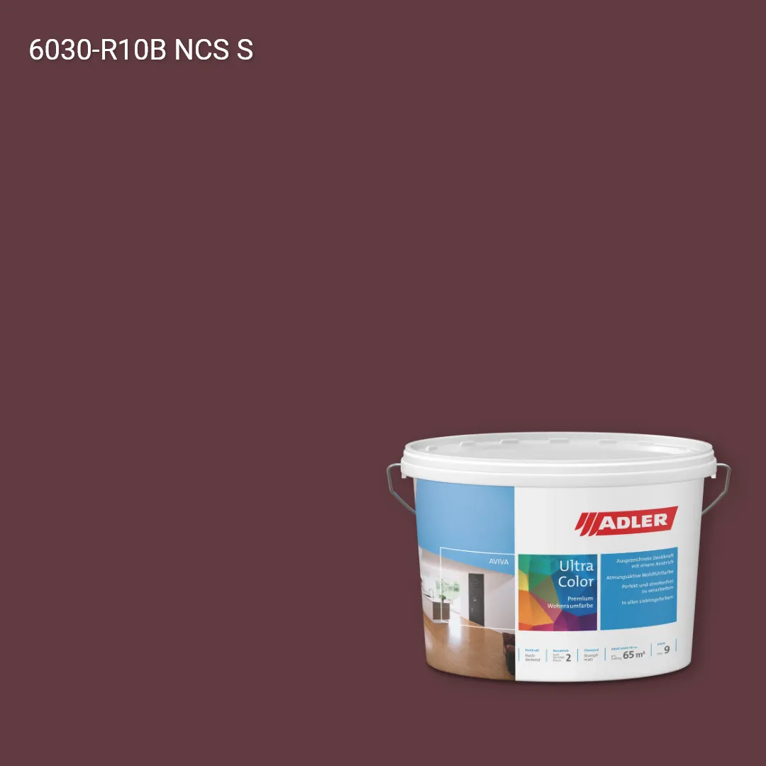 Інтер'єрна фарба Aviva Ultra-Color колір NCS S 6030-R10B, Adler NCS S