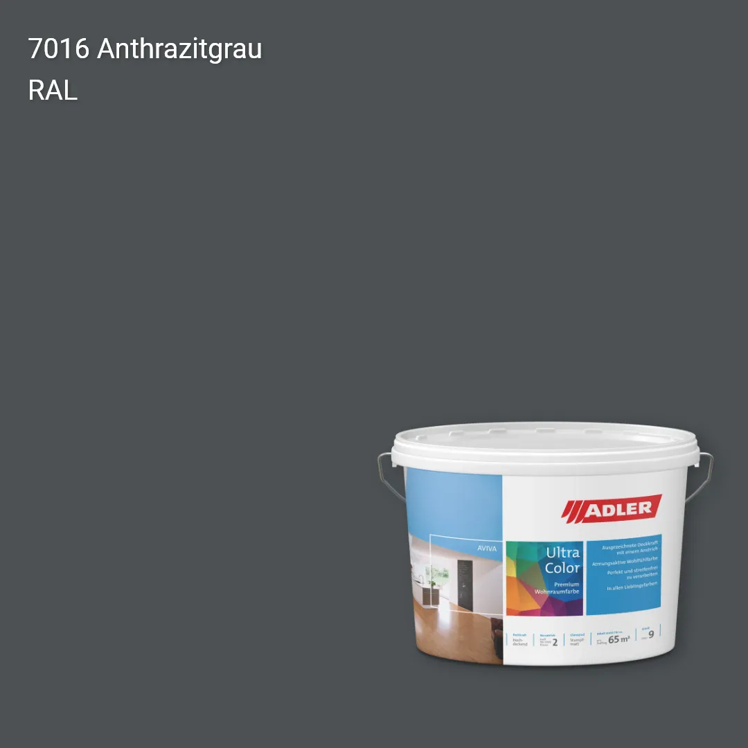 Інтер'єрна фарба Aviva Ultra-Color колір RAL 7016, Adler RAL 192 Інтер'єрна фарба Aviva Ultra-Color колір RAL 7016, Adler RAL 192