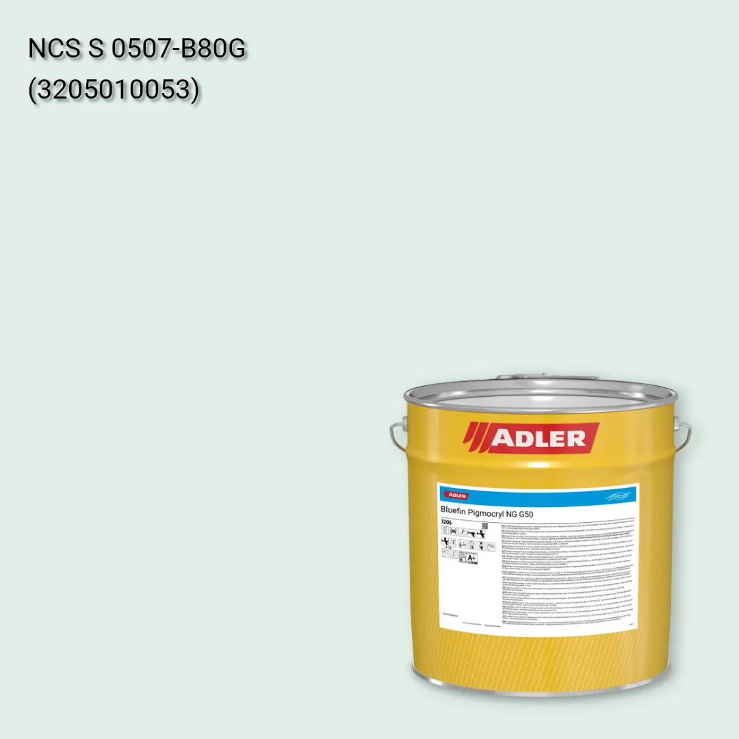 Лак меблевий Bluefin Pigmocryl NG G50 колір NCS S 0507-B80G, Adler NCS S