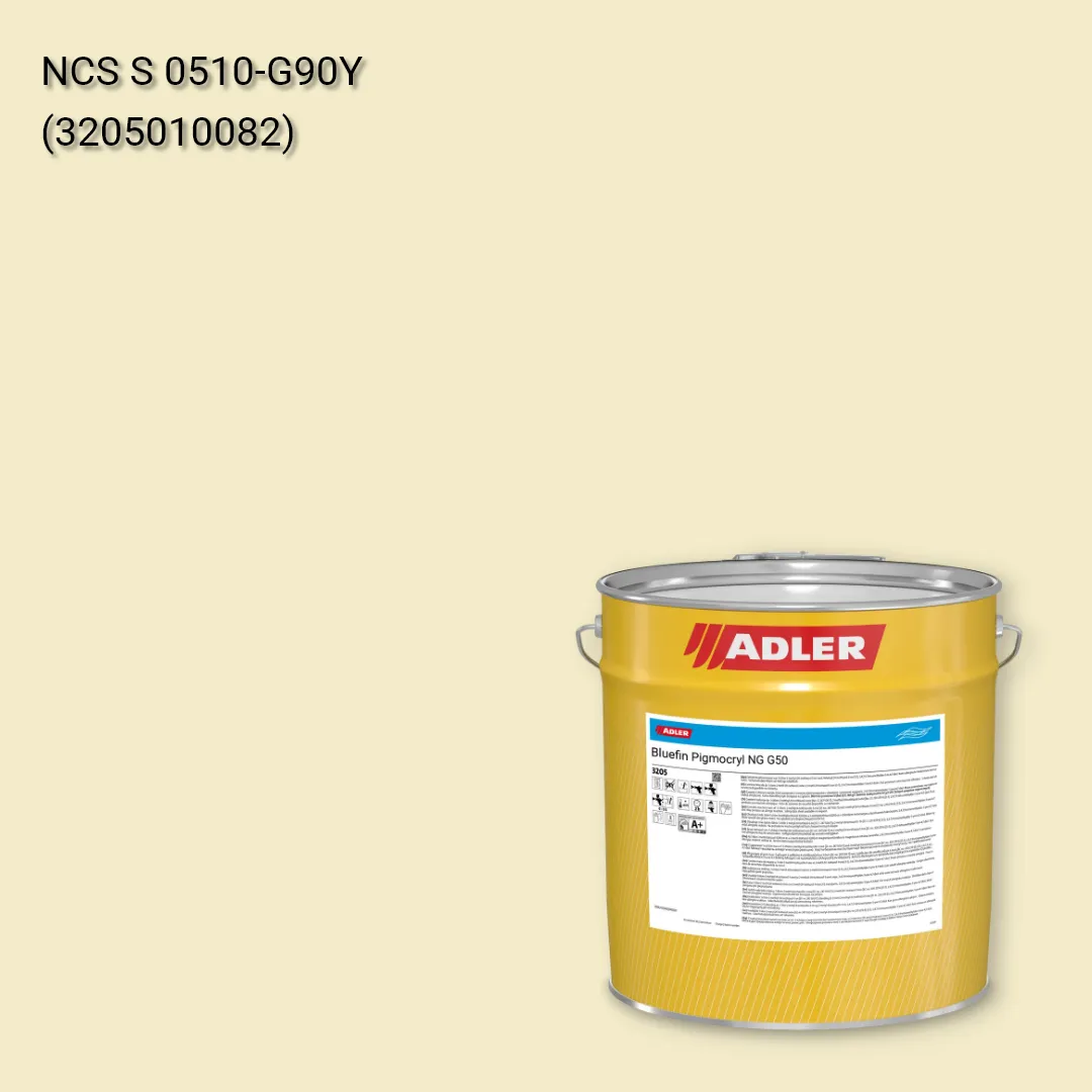 Лак меблевий Bluefin Pigmocryl NG G50 колір NCS S 0510-G90Y, Adler NCS S