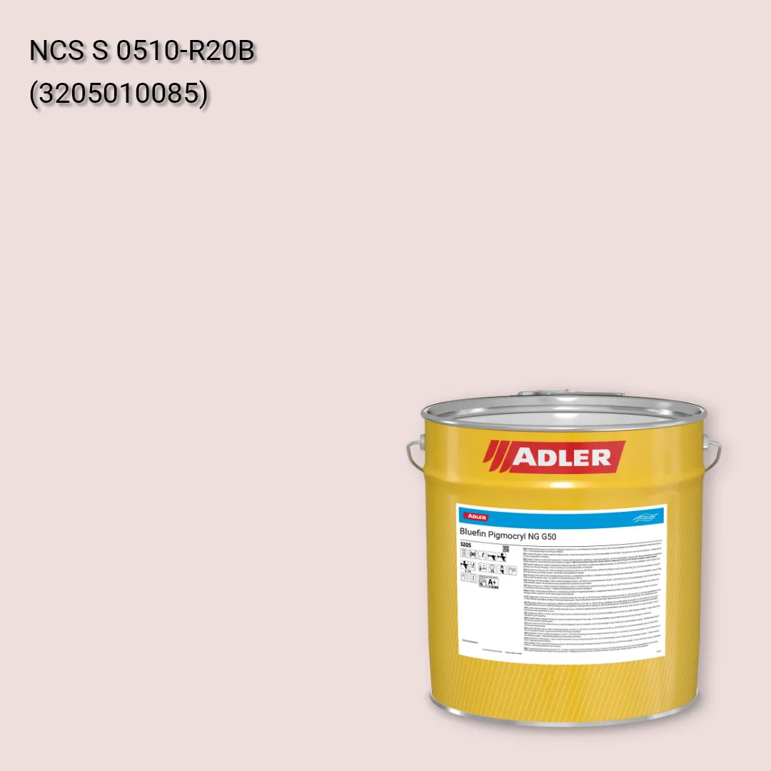 Лак меблевий Bluefin Pigmocryl NG G50 колір NCS S 0510-R20B, Adler NCS S
