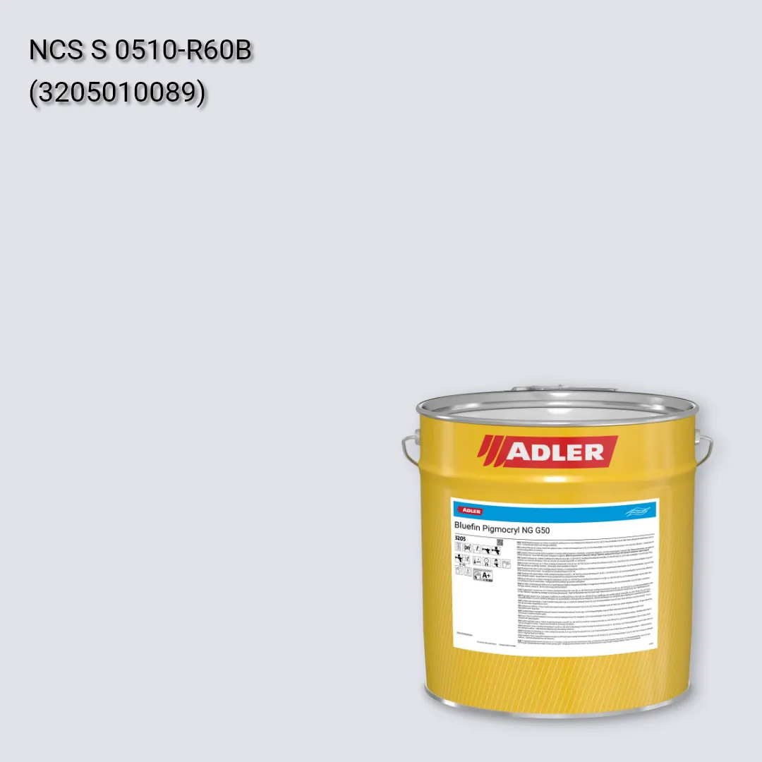 Лак меблевий Bluefin Pigmocryl NG G50 колір NCS S 0510-R60B, Adler NCS S