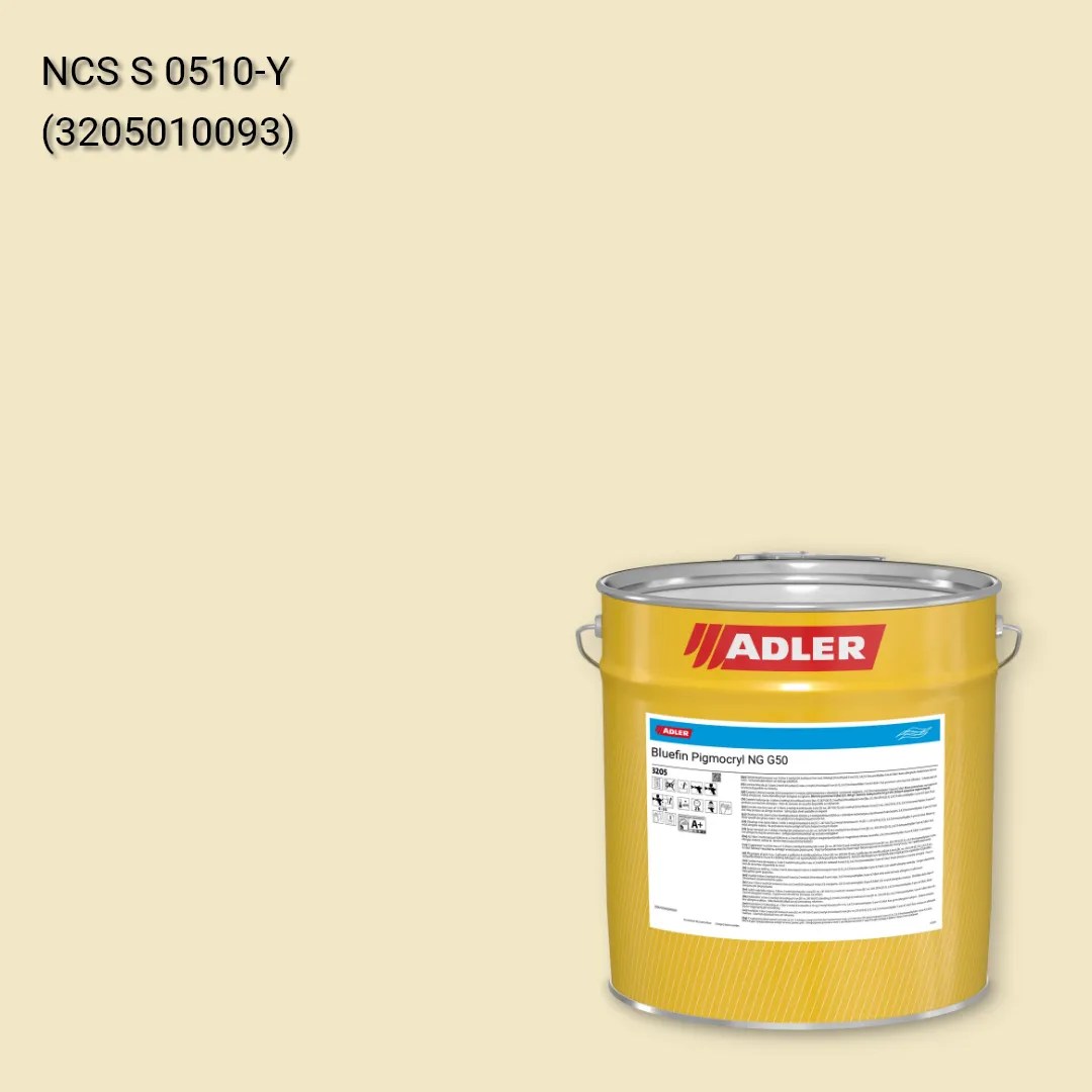 Лак меблевий Bluefin Pigmocryl NG G50 колір NCS S 0510-Y, Adler NCS S