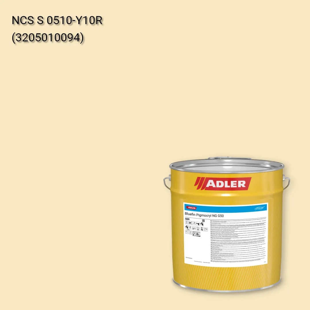 Лак меблевий Bluefin Pigmocryl NG G50 колір NCS S 0510-Y10R, Adler NCS S