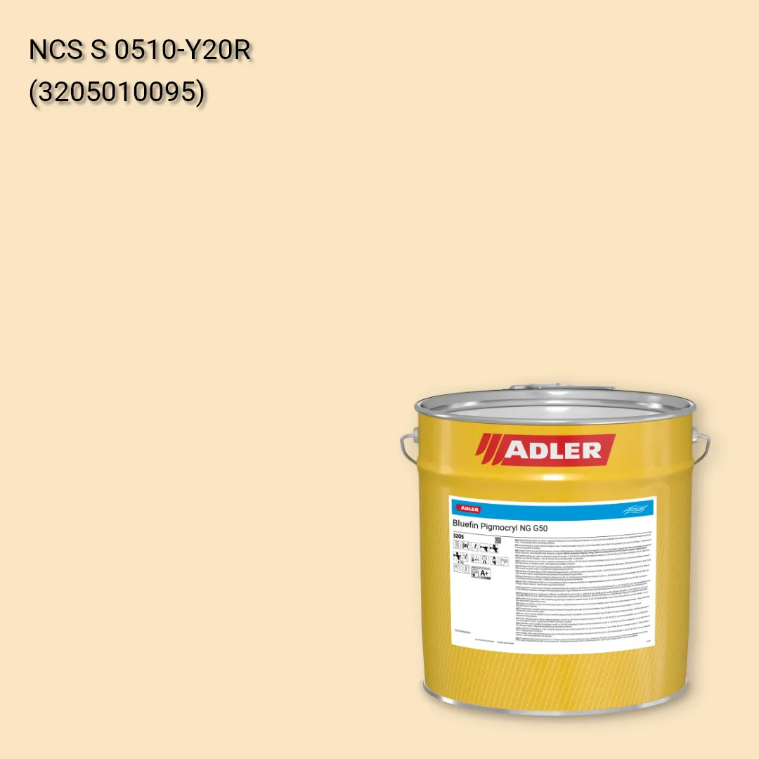 Лак меблевий Bluefin Pigmocryl NG G50 колір NCS S 0510-Y20R, Adler NCS S