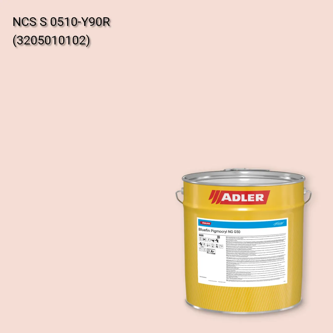 Лак меблевий Bluefin Pigmocryl NG G50 колір NCS S 0510-Y90R, Adler NCS S
