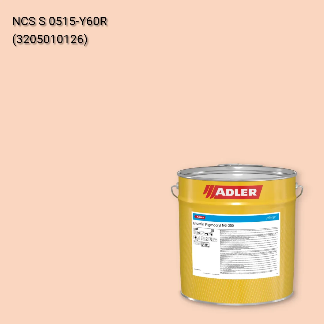 Лак меблевий Bluefin Pigmocryl NG G50 колір NCS S 0515-Y60R, Adler NCS S