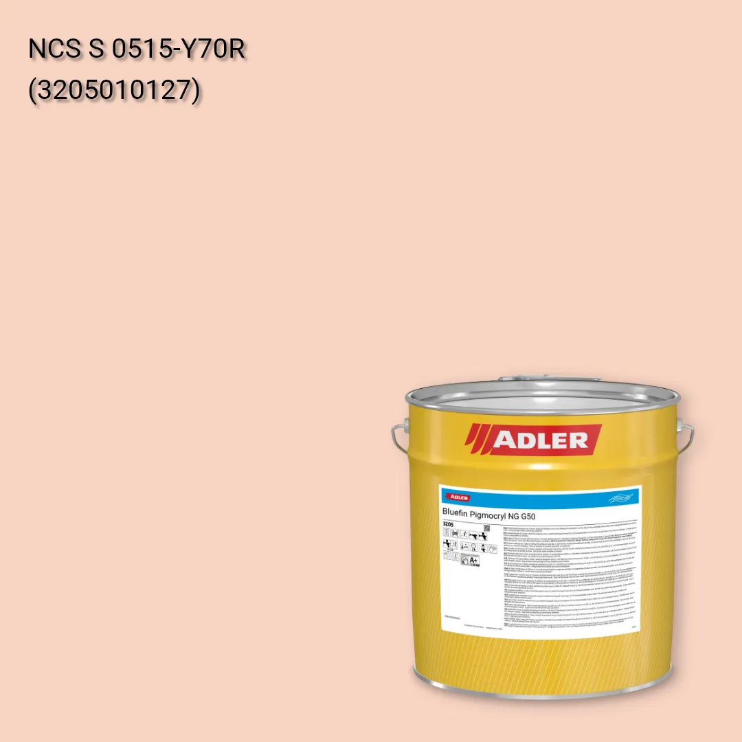 Лак меблевий Bluefin Pigmocryl NG G50 колір NCS S 0515-Y70R, Adler NCS S
