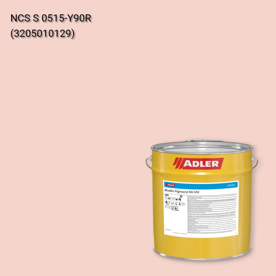 Лак меблевий Bluefin Pigmocryl NG G50 колір NCS S 0515-Y90R, Adler NCS S