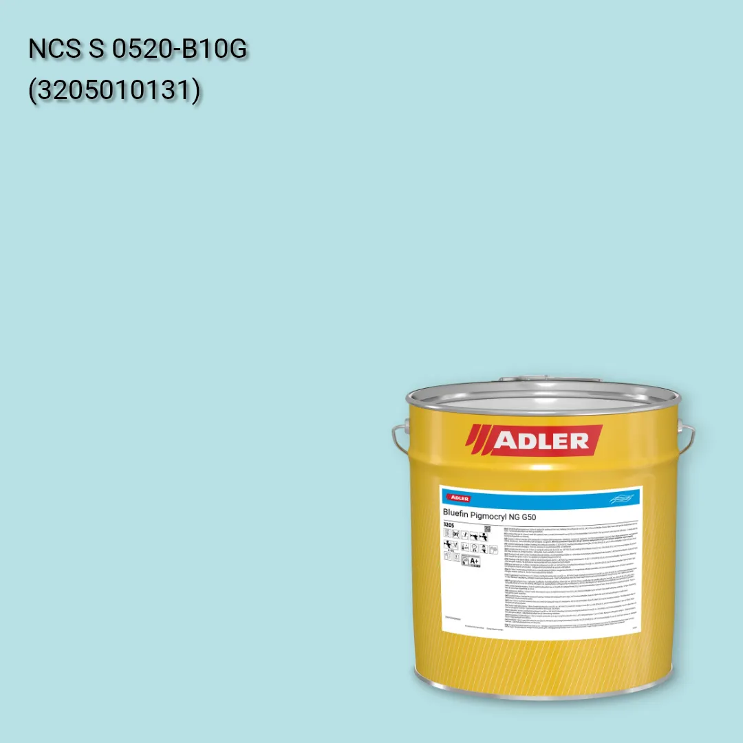 Лак меблевий Bluefin Pigmocryl NG G50 колір NCS S 0520-B10G, Adler NCS S