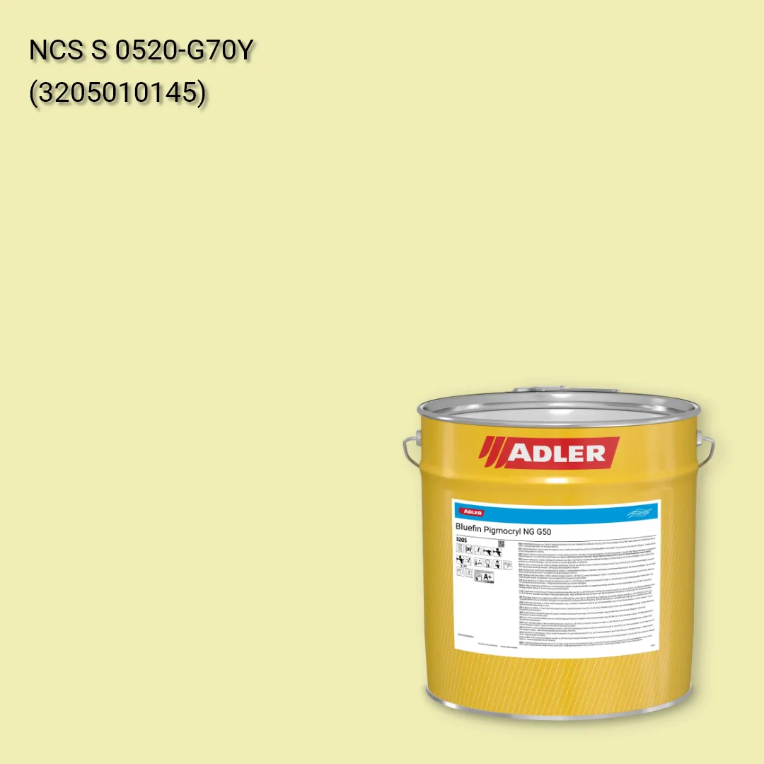 Лак меблевий Bluefin Pigmocryl NG G50 колір NCS S 0520-G70Y, Adler NCS S