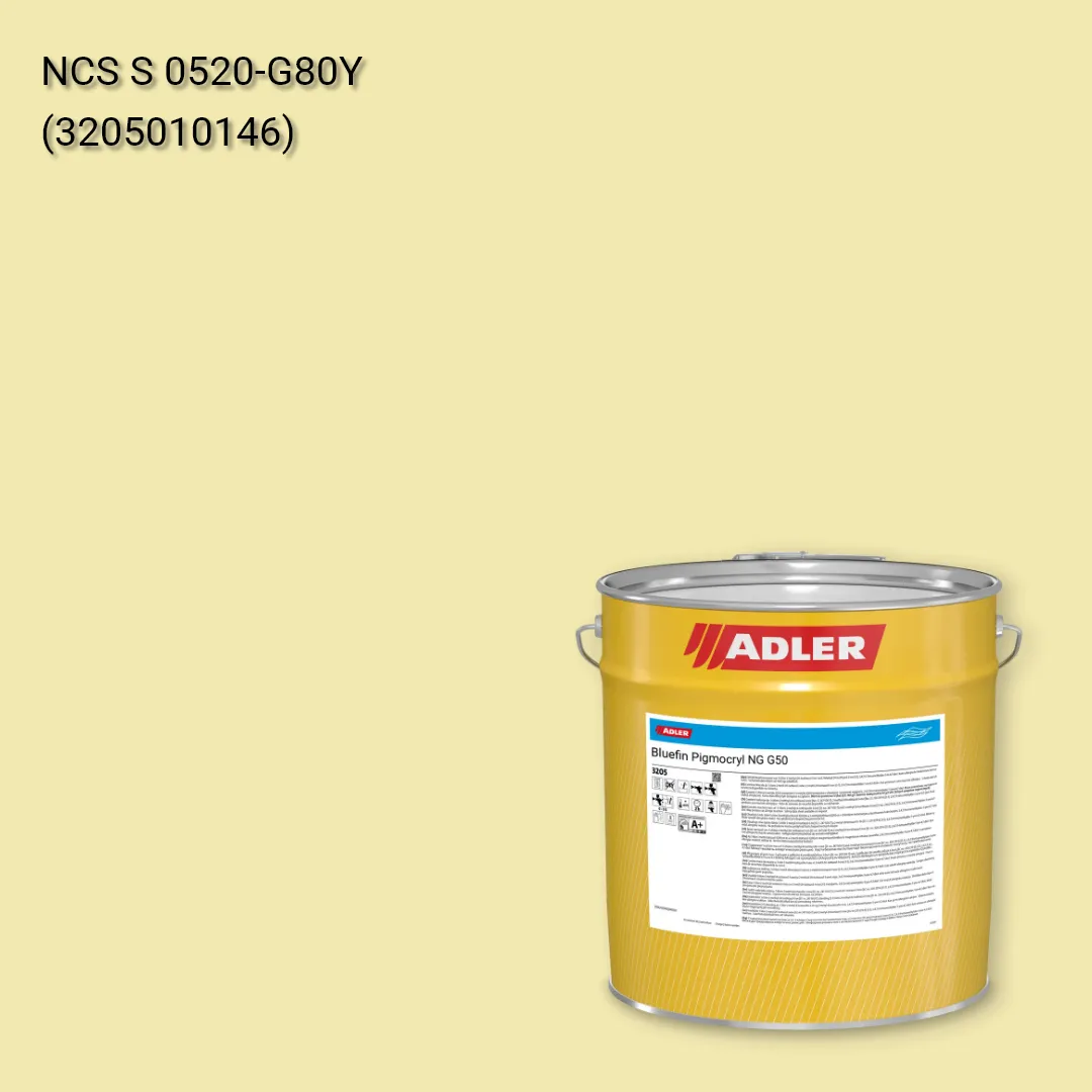 Лак меблевий Bluefin Pigmocryl NG G50 колір NCS S 0520-G80Y, Adler NCS S