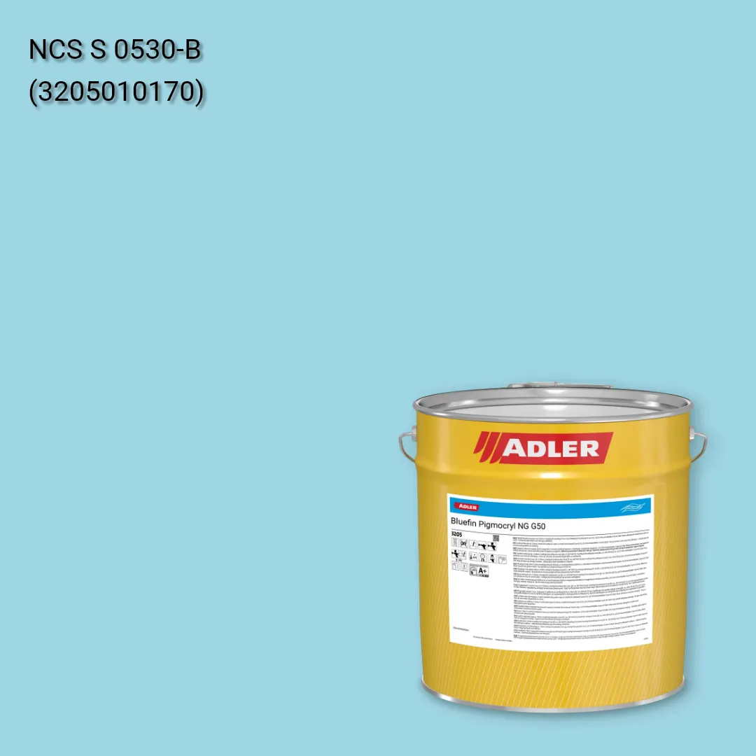 Лак меблевий Bluefin Pigmocryl NG G50 колір NCS S 0530-B, Adler NCS S