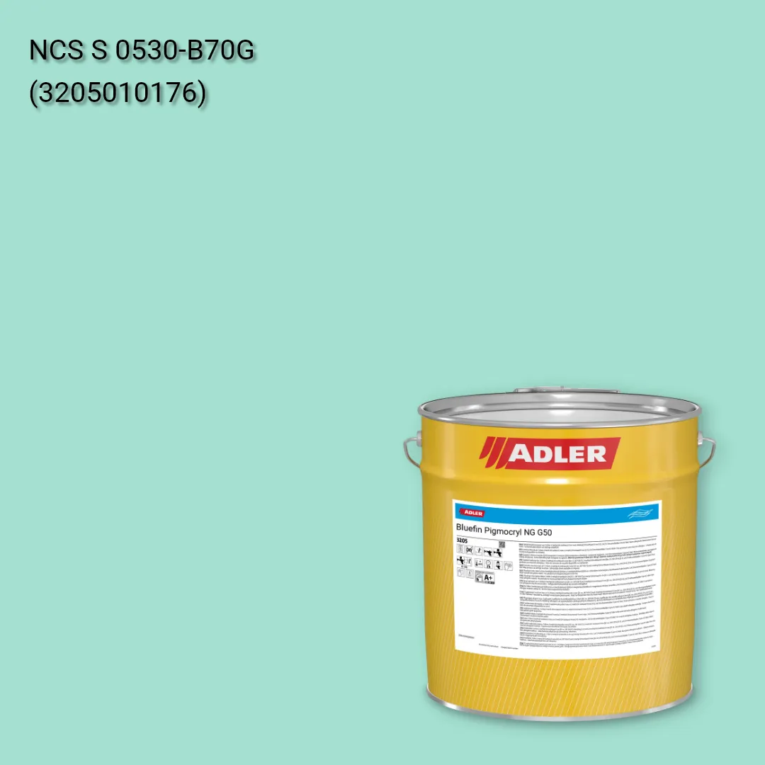 Лак меблевий Bluefin Pigmocryl NG G50 колір NCS S 0530-B70G, Adler NCS S