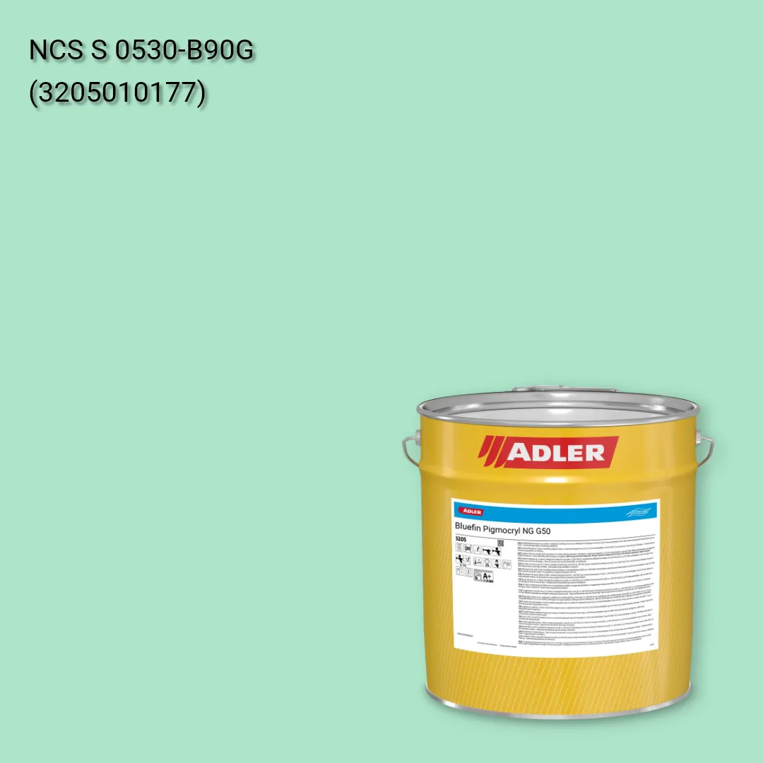 Лак меблевий Bluefin Pigmocryl NG G50 колір NCS S 0530-B90G, Adler NCS S