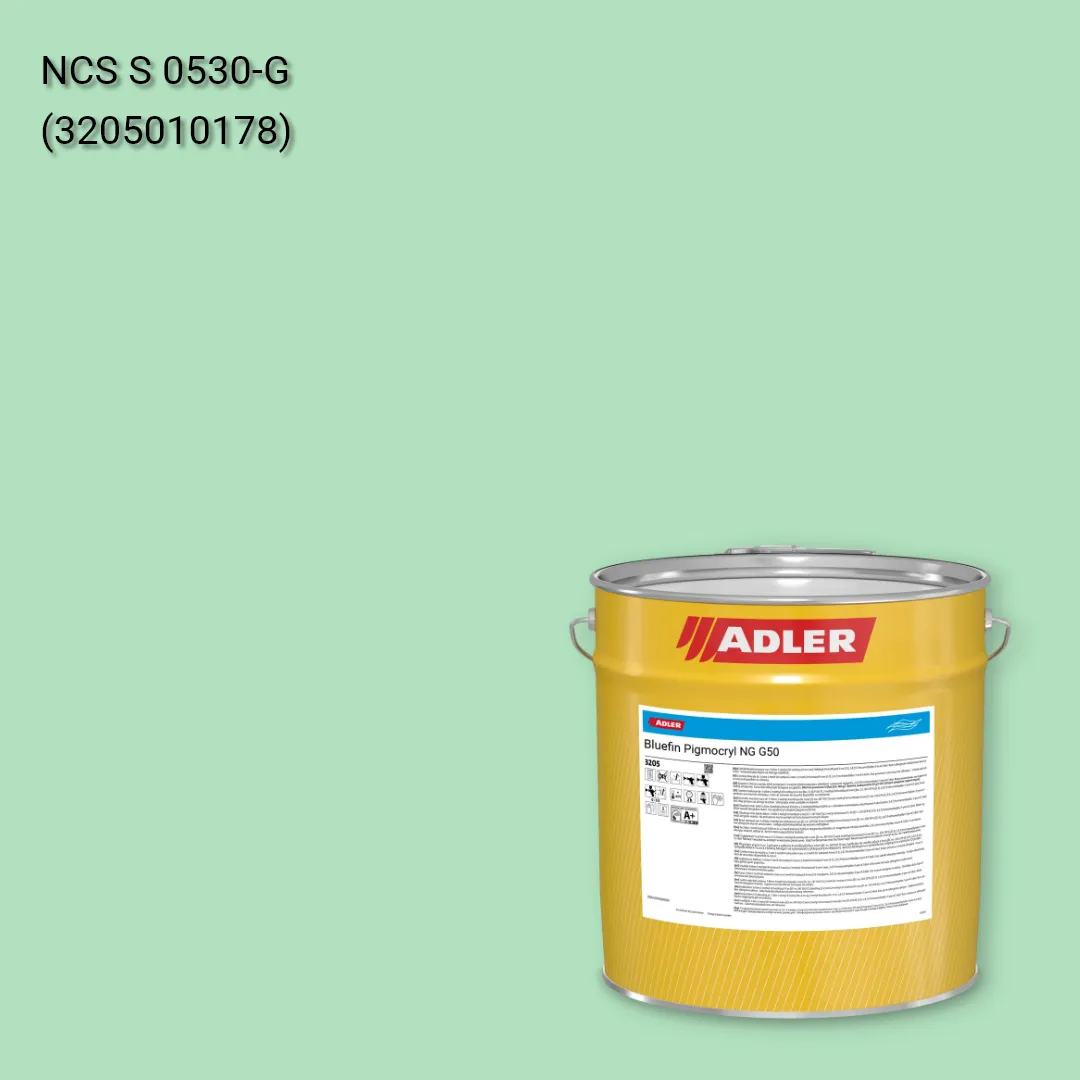 Лак меблевий Bluefin Pigmocryl NG G50 колір NCS S 0530-G, Adler NCS S